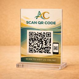استند کیو آر کد QRcode