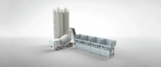 صنایع راه سازی حضرتی، سازنده بچینگ پلانت در ایران